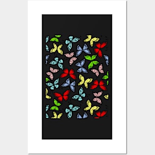 BUTTERFLY COLLECTION NUMBER 8 Posters and Art